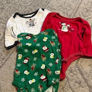 Bundle of Longsleeve Holiday Onsies